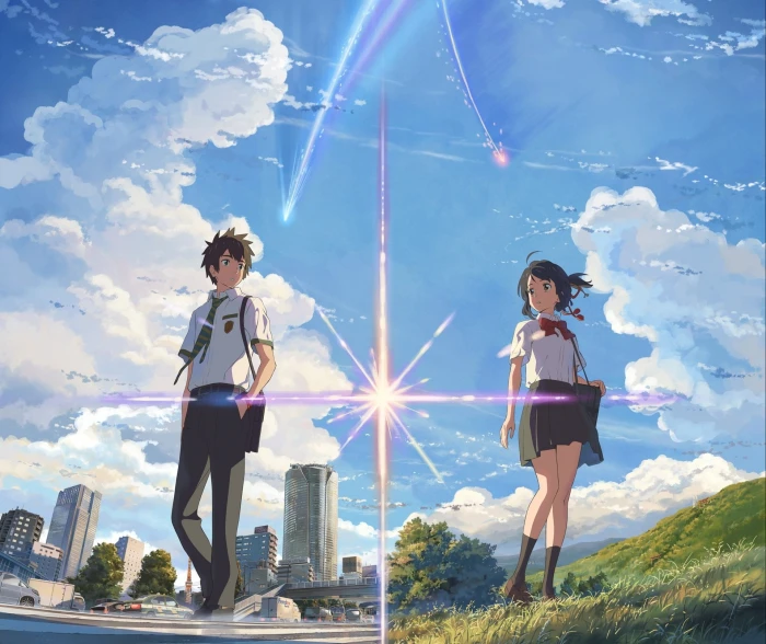 Your Name wallpaper Anime Kimi No Na Wa Mitsuha Miyamizu 2k