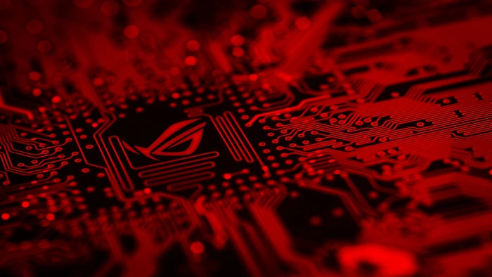 red and black ROG logo Asus Republic of Gamers motherboards 2k 4k