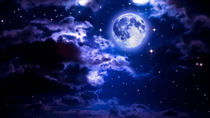 sky nature atmosphere universe moonlight darkness night 2k 4k