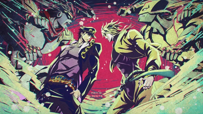 Anime Jojo s Bizarre Adventure Boy Dio Brando JoJo Stardust Crusaders 2k