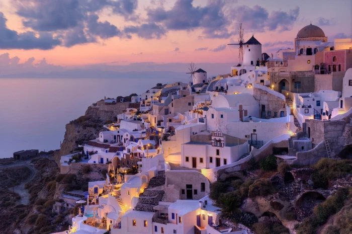 Santorini Greece architecture building exterior built structure 2k