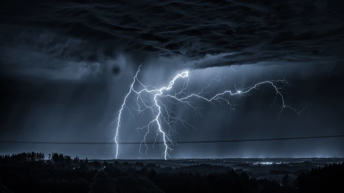 thunder lightning sky atmosphere thunderstorm darkness 2k 4k