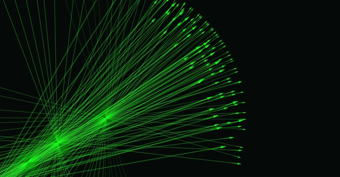 Abstract Pattern Network Arrows Blockchain future development 2k