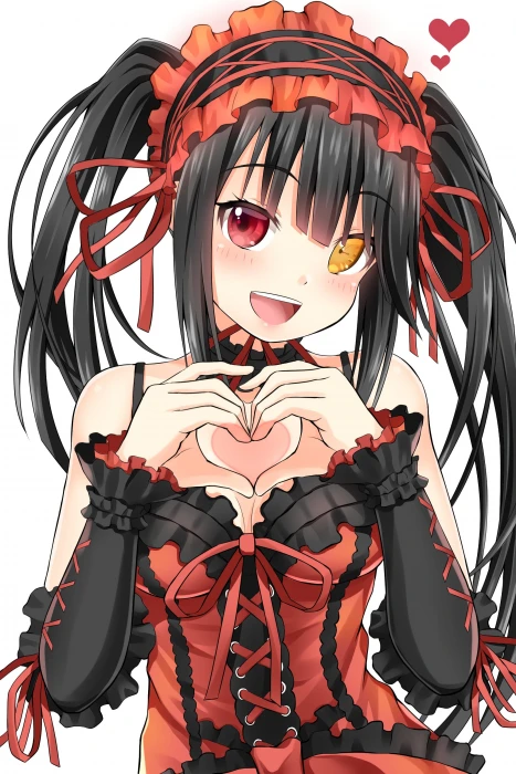 anime girls Date A Live Tokisaki Kurumi long hair 2k