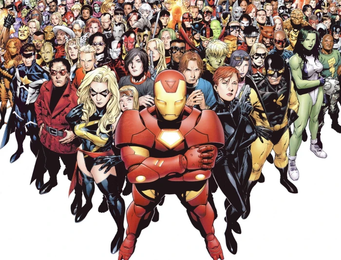 Iron Man illustration Marvel Comics superhero She Hulk The Vision 2k
