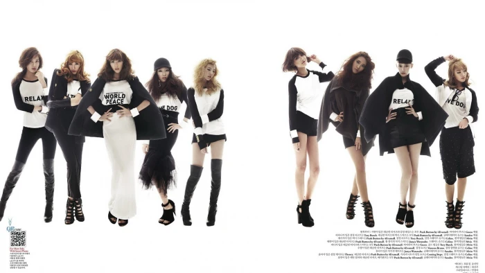 asians blondes brunettes generation girls k pop korea 2k