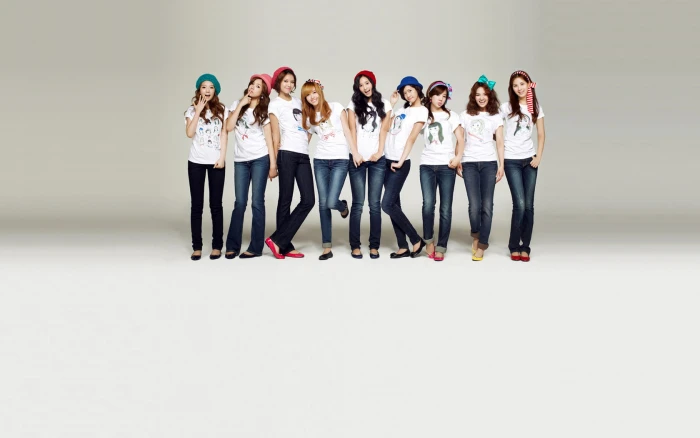 celebrity generation girls jeans k pop korean snsd women 2k
