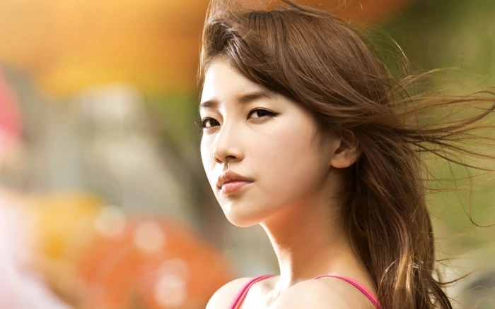 K pop Suzy Miss A Asian Korean women model face headshot 2k