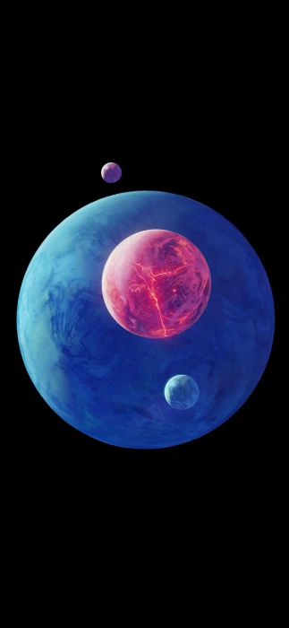 space planet amoled dark vertical 7