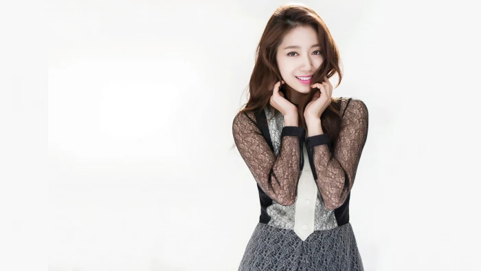 Asian women Park Shin hye actress brunette Korean long hair 16 2k