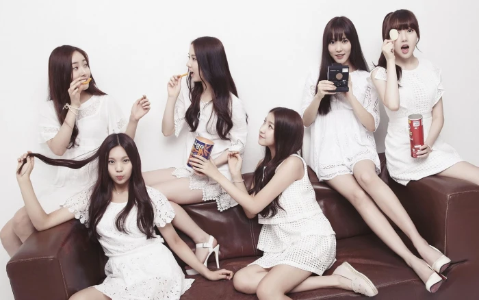 Korean Beauty Singers GFriend Photo Wallpaper 16 group of people 2k