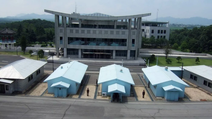 architecture building DPRK Korean Demilitarized Zone North Korea 2k