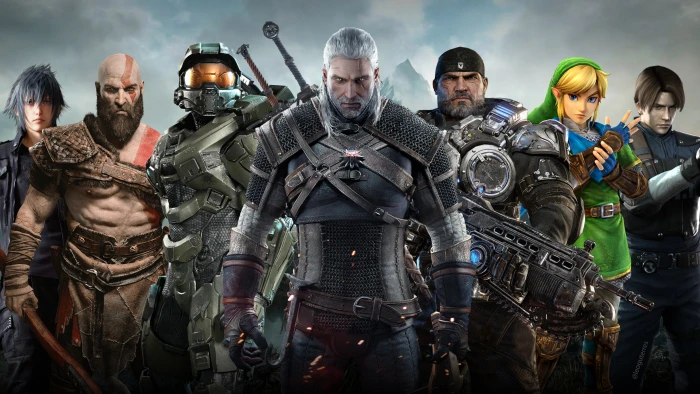 Noctis Final Fantasy XV Kratos God of War Halo Master Chief 2k 4k