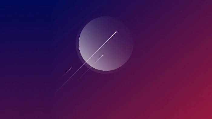 illustration gradient stars meteors digital abstract 2k 4k 5k