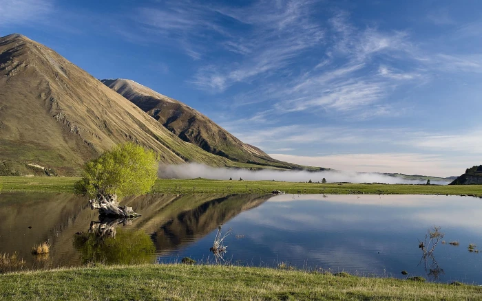 Lago Tranquilo natureza arvores agua nature and landscapes 2k