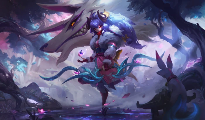 spirit blossom Kindred League of Legends Riot Games 72 2k 4k