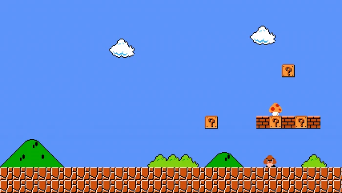 Super Mario digital wallpaper Nintendo video games retro 2k 4k 5k 8k