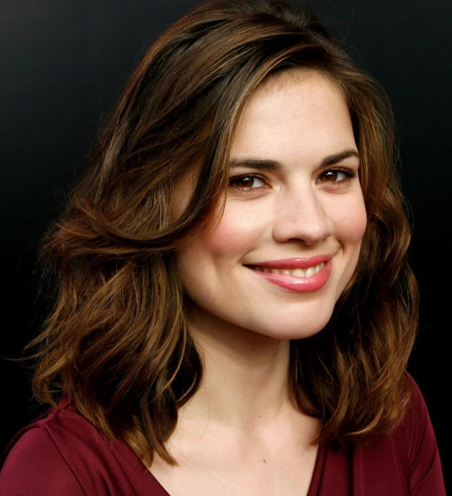 More of that heart melting smile hayley atwell actress hollywood celebrity