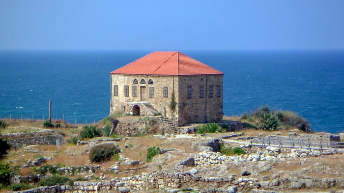 lebanon byblos beach sea house architecture built structure 2k
