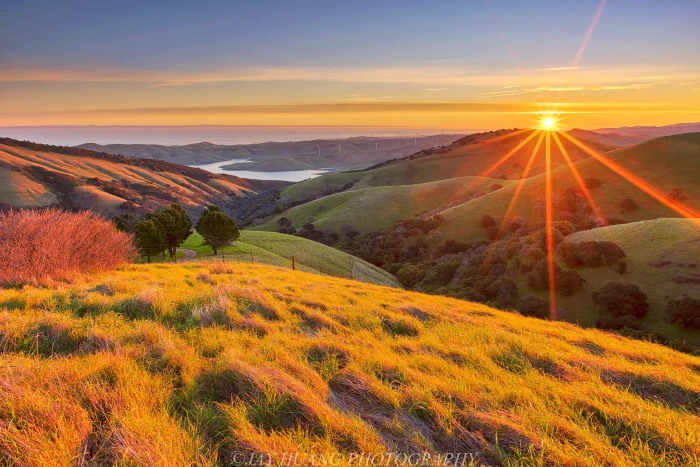landscape photography of mountain during daylight Spring Sunrise 2k