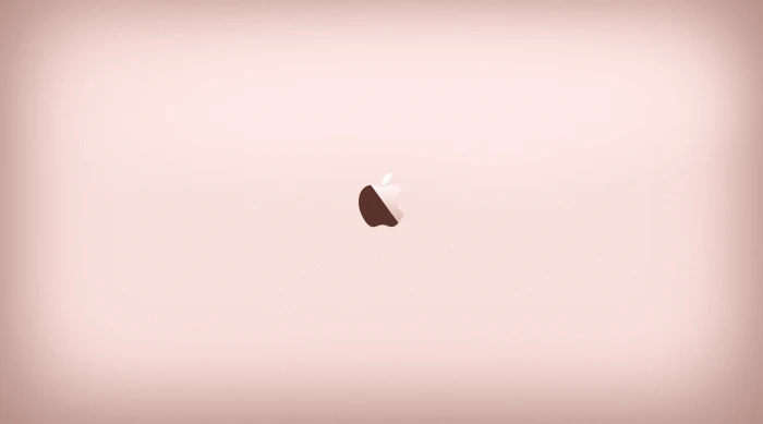 Apple Rose Gold logo Computers Mac iphone macos mid air 2k 4k