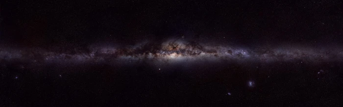 Milky Way space galaxy stars multiple display dual monitors 2k 4k