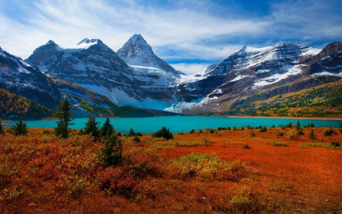 Berge See Landschaft Natur 2k