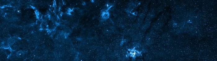 galaxy digital wallpaper multiple display space stars colorful 2k 4k