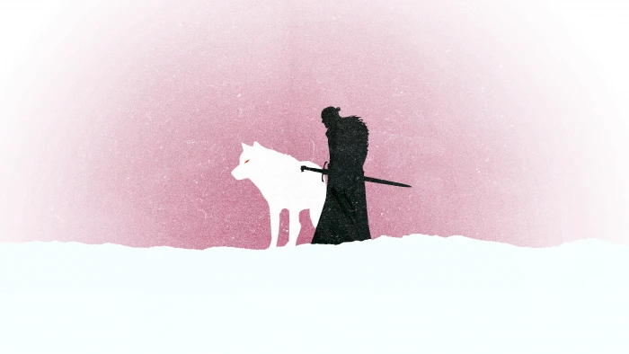 Game of Thrones A Song Ice and Fire Jon Snow winter representation 2k 4k