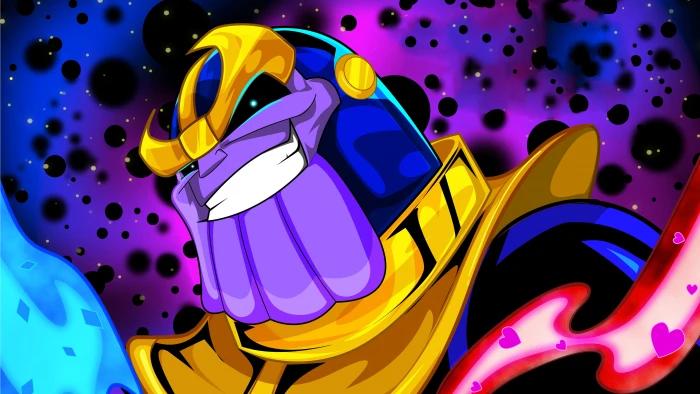 thanos artwork hd marvel superheroes behance digital art 2k 4k