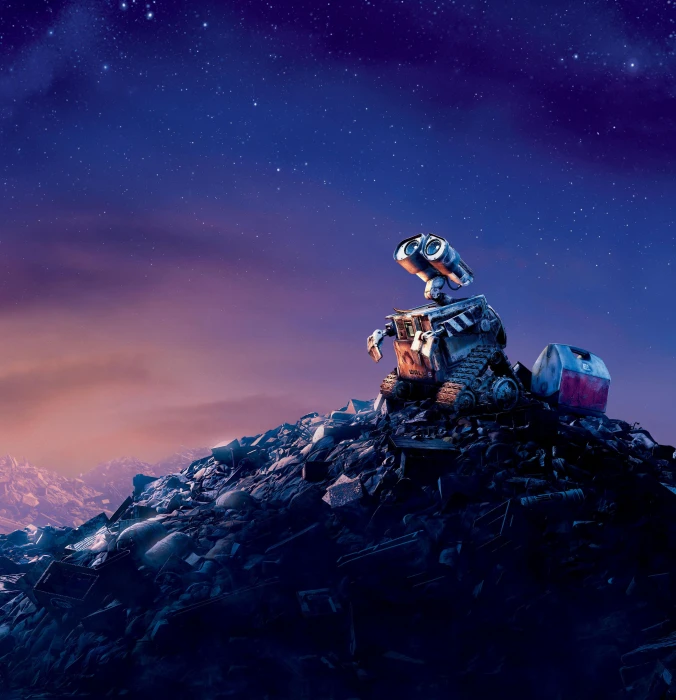 Animation Pixar WALL E 2k 4k