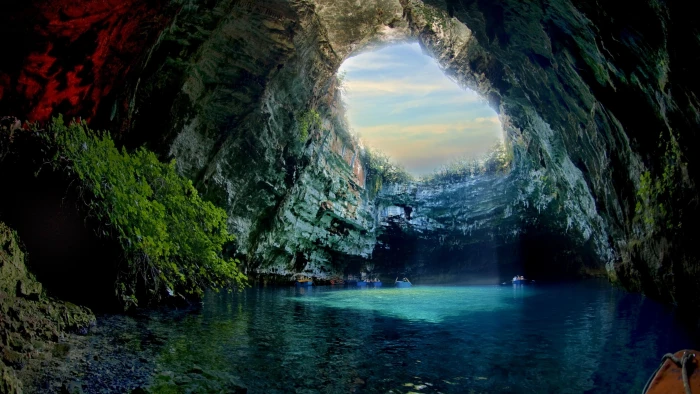nature water formation cave sea watercourse rock 2k 4k