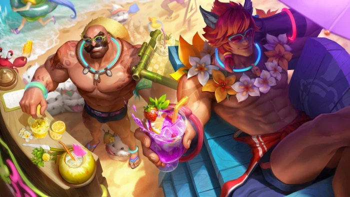 pool party Pool Party Braum League of Legends Sett 2k 4k