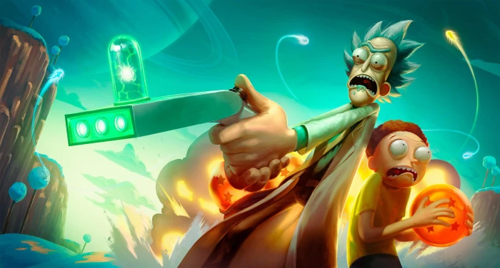 Rick and Morty drawing Sanchez Smith fan art 2k 4k