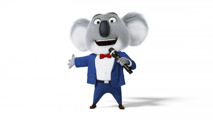 sing movies animated one person white background 2k 4k 5k 8k