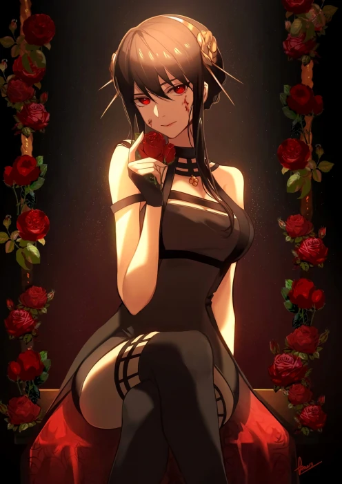 Yor Forger anime girls Spy Family 2k 4k