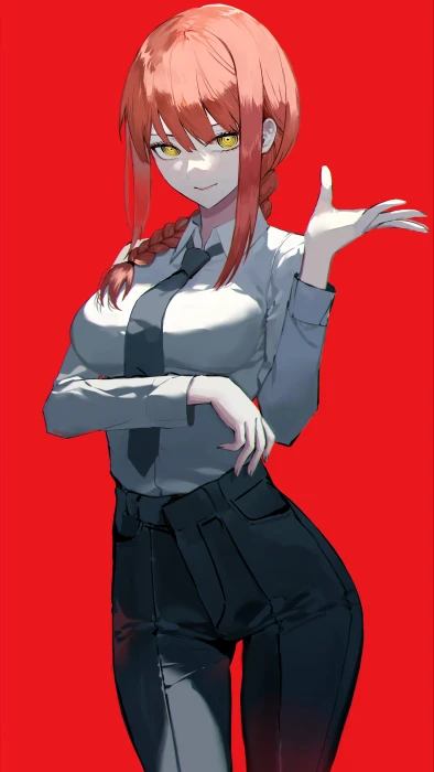 digital art Makima Chainsaw Man illustration artwork anime 44 2k