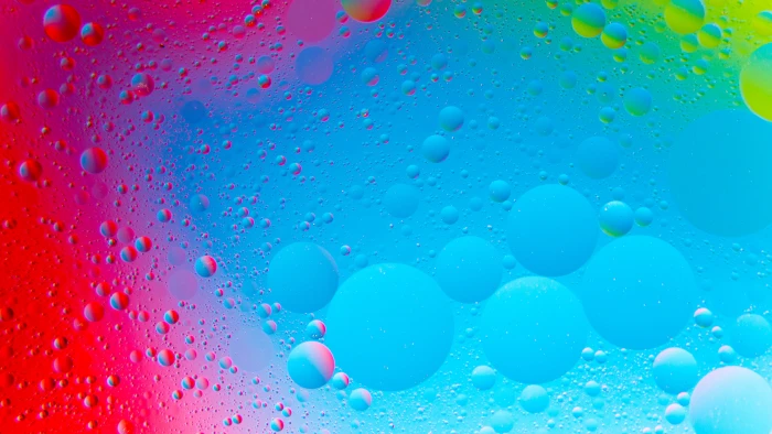 abstract HD Bubbles vibrant 2k 4k