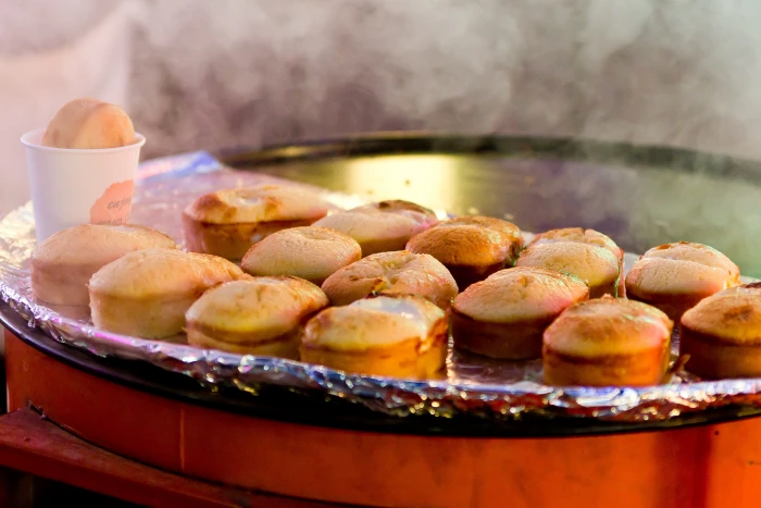 Egg Bun Korean Street Food Seoul egg bun korean street food 2k 4k