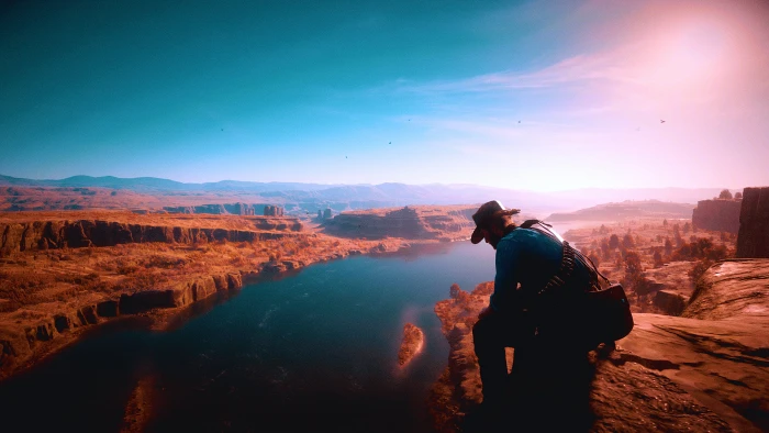 Red Dead Redemption 2 landscape 2k 4k