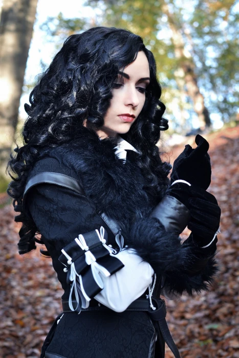 women s black butler costume The Witcher 3 Wild Hunt Yennefer of Vengerberg 2k
