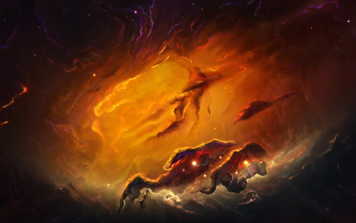 Deep Space Nebula 2k 4k 5k