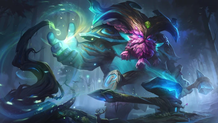 Elderwood Ornn League Of Legends Riot Games goat nature 2k 4k 5k 8k