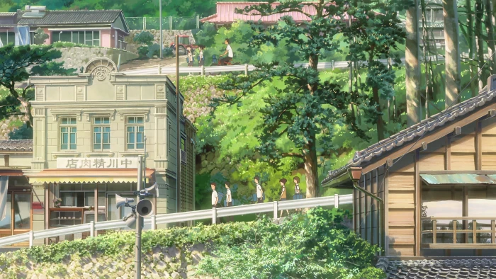 Makoto Shinkai Kimi no Na Wa architecture built structure 2k 4k