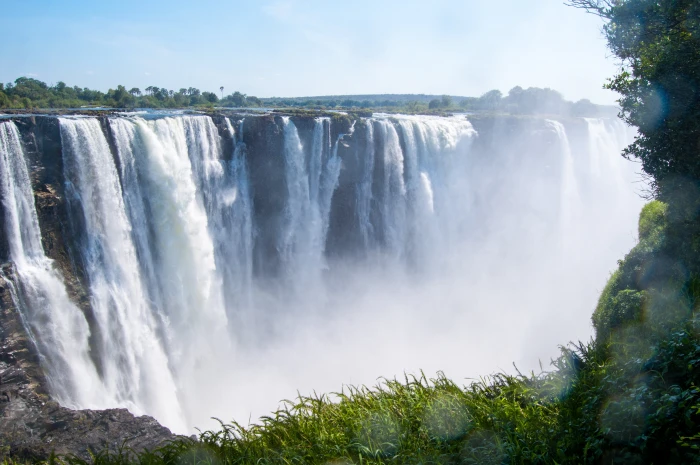 photography of waterfalls Victoria Falls Zimbabwe Matabeleland North 2k 4k