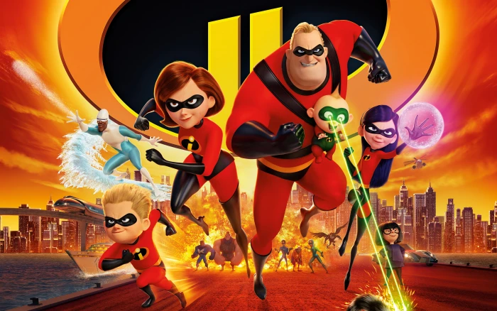 Incredibles 2 Animation 2k 4k