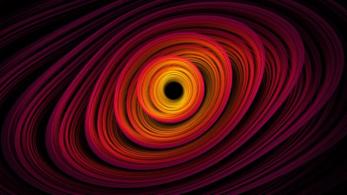 red and black light wallpaper abstract digital art swirls 2k 4k