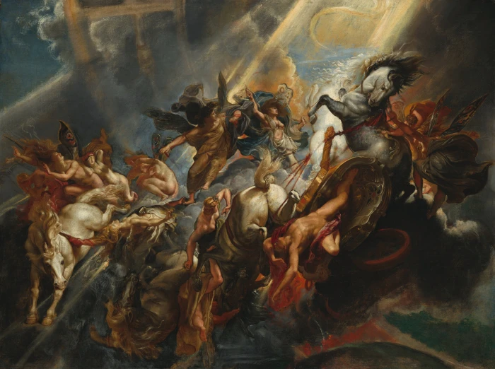 classical art Europe Peter Paul Rubens The Fall of Phaeton 2k 4k 5k