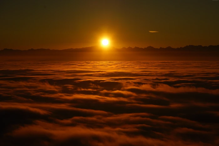 clouds sky sunrise 2k 4k 5k 8k