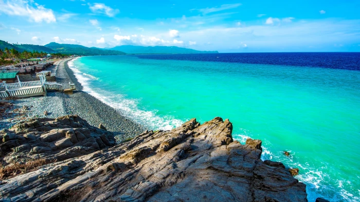 frozenblizzard asia surigao blue sea mindanao rocks philippines 2k 4k 5k